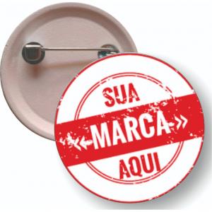 Botom Americano Personalizado Metal   Metal  